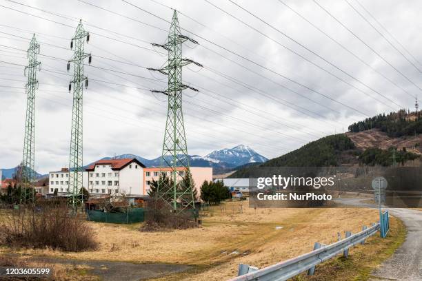 Daily life in Low Tatras, Slovakia on February 26, 2020.