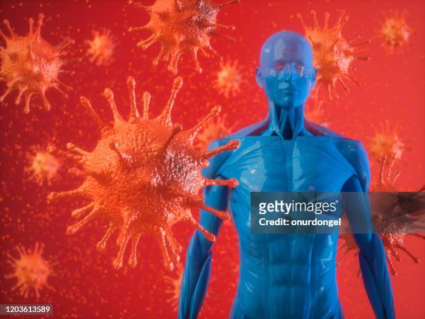 human immune system and virus - gonorrhea bacterium stock pictures, royalty-free photos & images
