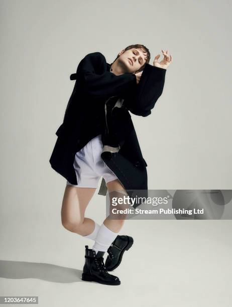 Singer-songwriter Christine & the Queens is photographed for Attitude magazine on September 12, 2019 in London, England.