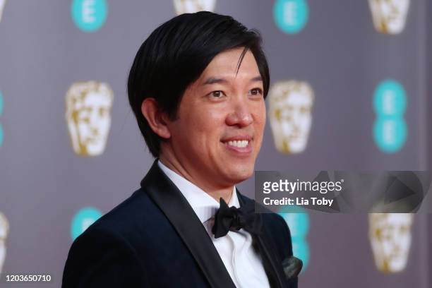 Dan Lin attends the EE British Academy Film Awards 2020 at Royal Albert Hall on February 02, 2020 in London, England.