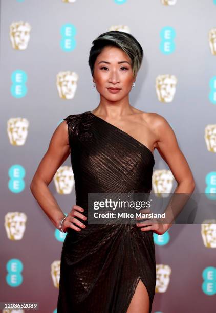 Kae Alexander attends the EE British Academy Film Awards 2020 at Royal Albert Hall on February 02, 2020 in London, England.