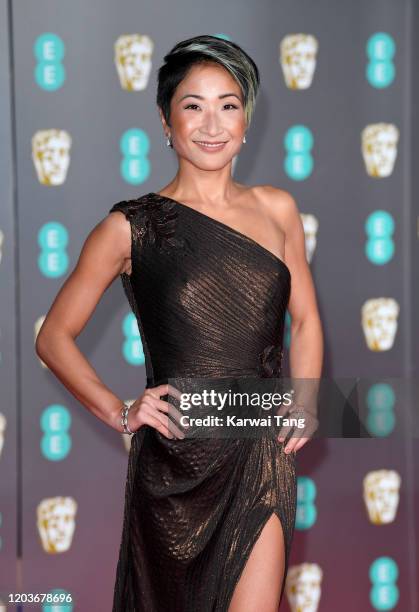 Kae Alexander attends the EE British Academy Film Awards 2020 at Royal Albert Hall on February 02, 2020 in London, England.