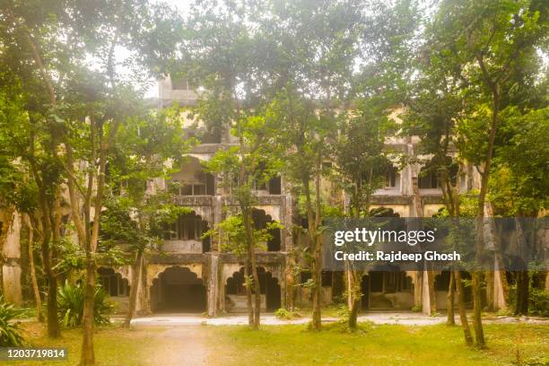 beatles ashram in rishikesh - rishikesh meditation stock pictures, royalty-free photos & images