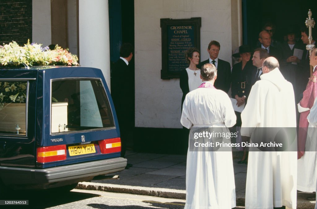 Diana At A Friend's Funeral