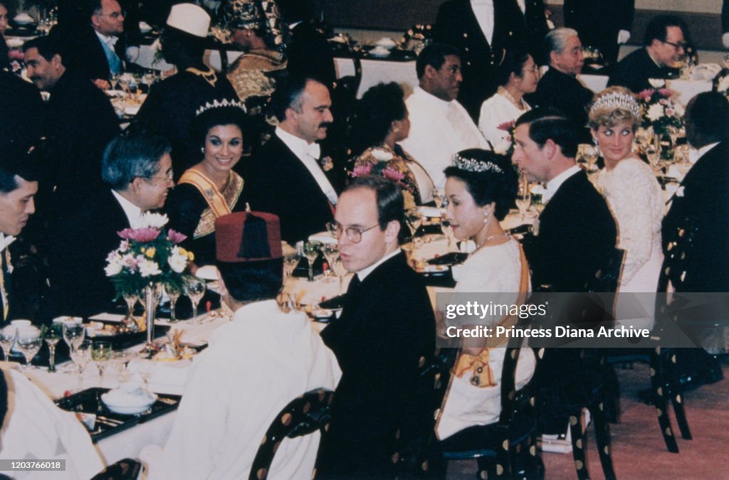 Charles And Diana In Japan