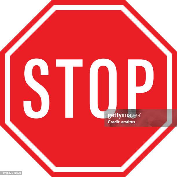 Stop Sign Sticker 992 Stop Sign Stickers Stock Photos, High-Res Pictures, and Images ...