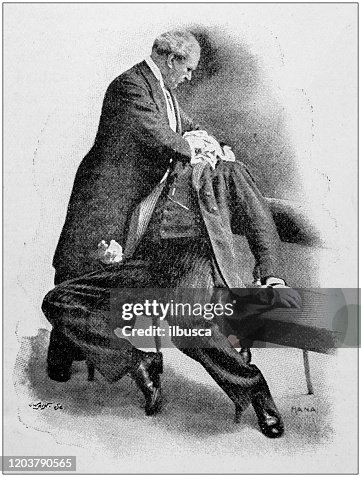 Strangled Drawing Antique Photo Strangling Man High-Res Vector Graphic - Getty Images