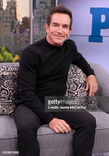Jeff Probst visits People Now on February 03, 2020 in New York City.