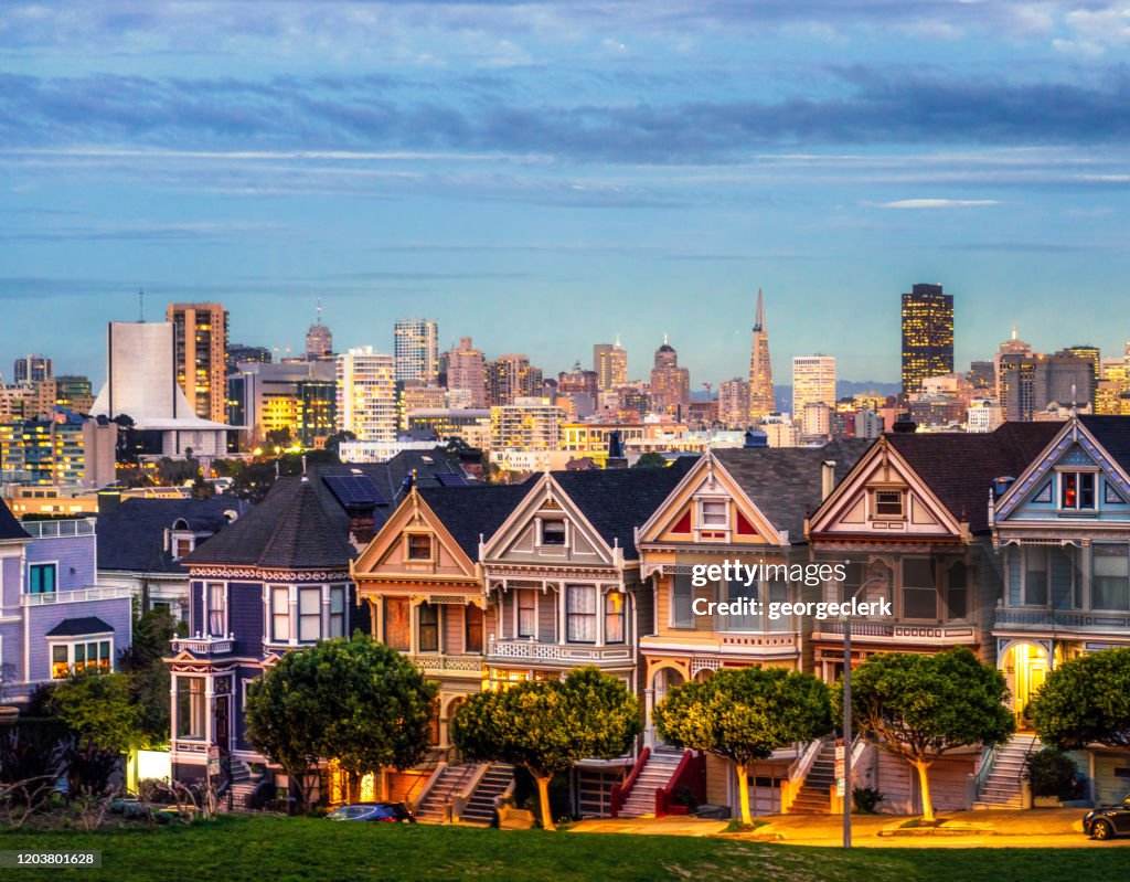 San Francisco - Painted Ladies Houses