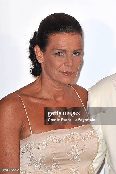 Princess Stephanie of Monaco attends the 63rd Red Cross Ball at the Sporting Monte-Carlo on August 5, 2011 in Monte-Carlo, Monaco.