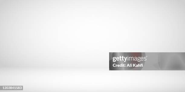 studio zimmer grau hintergrund - white backdrop stock-grafiken, -clipart, -cartoons und -symbole