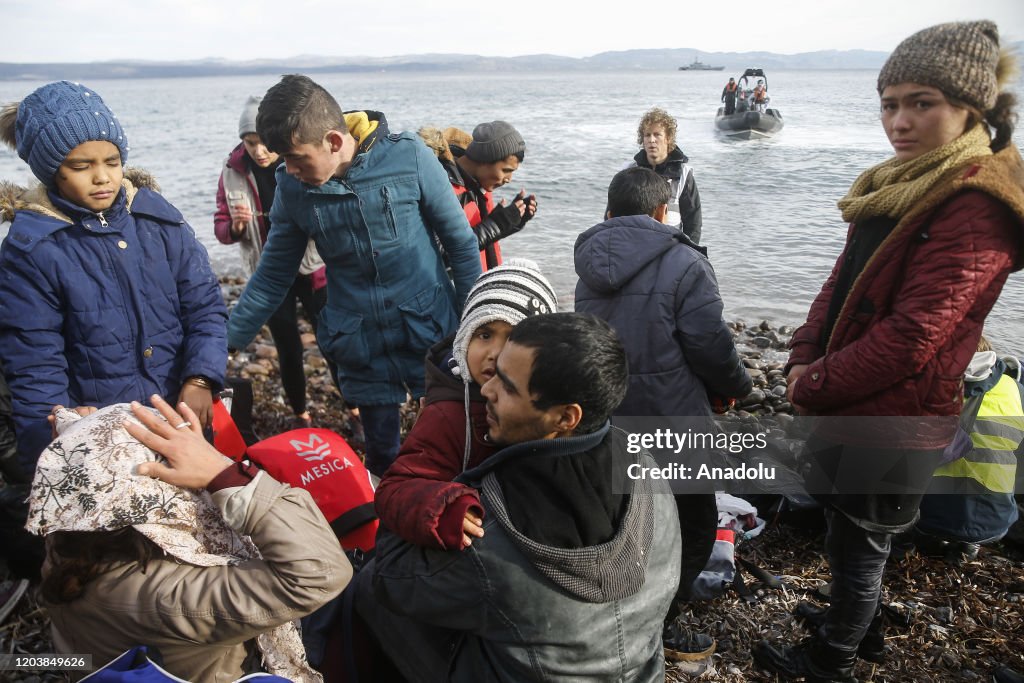 Irregular migrants in Greece