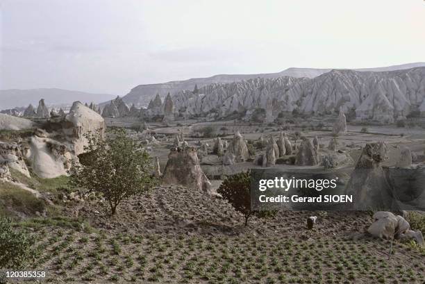 Cappadocia in Turkey - In the National Park of Goreme, World Heritage Site by UNESCO.