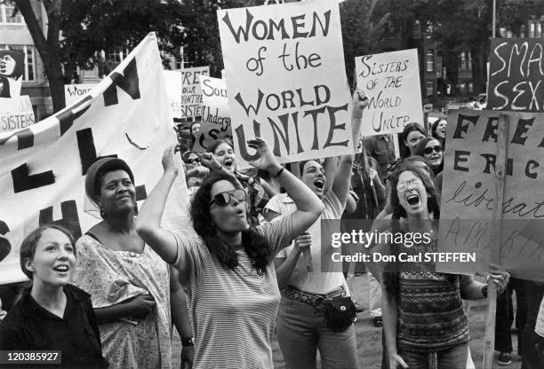 Women's liberation movement in Washington, United States on August 26, 1970.