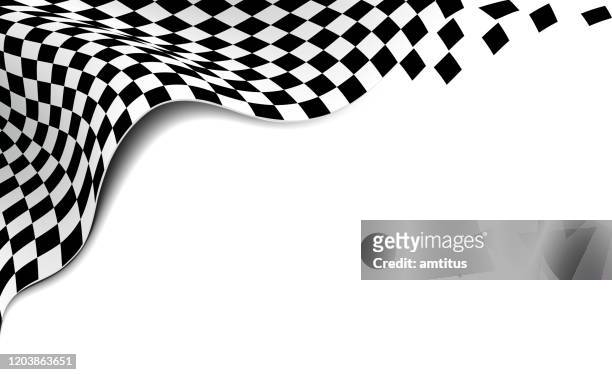 racing flag corner - motorsport stock illustrations
