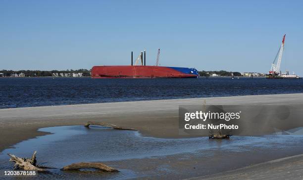 Golden Ray Ship Photos and Premium High Res Pictures - Getty Images