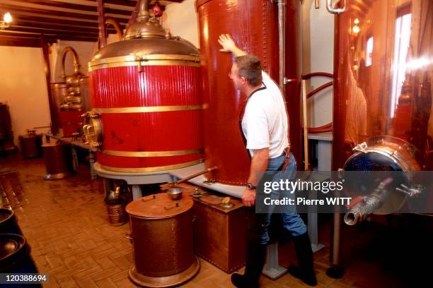 The Haut Doubs in Doubs, France - Guy Distillery in Pontarlier.