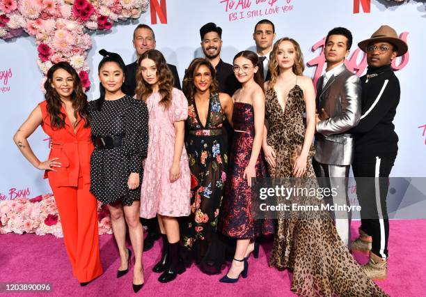 Janel Parrish, Lana Condor, John Corbett, Emilija Baranac, Sarayu Blue, Ross Butler, Anna Cathcart, Noah Centineo, Madeleine Arthur, Jordan Fisher...