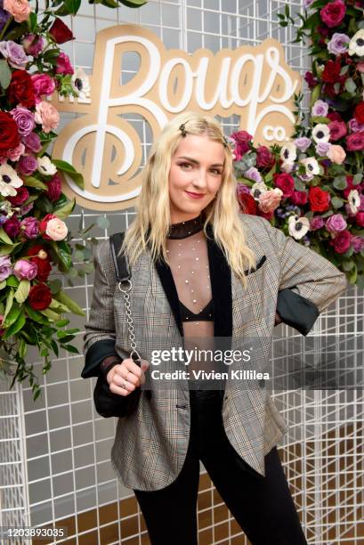 Rydel Lynch attends Roses On Melrose: A Private Bachelor Screening with The Bouqs Co. At The AllBright West Hollywood on February 03, 2020 in West...