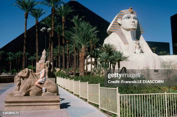 Las Vegas, Nevada, United States - The Luxor Hotel.