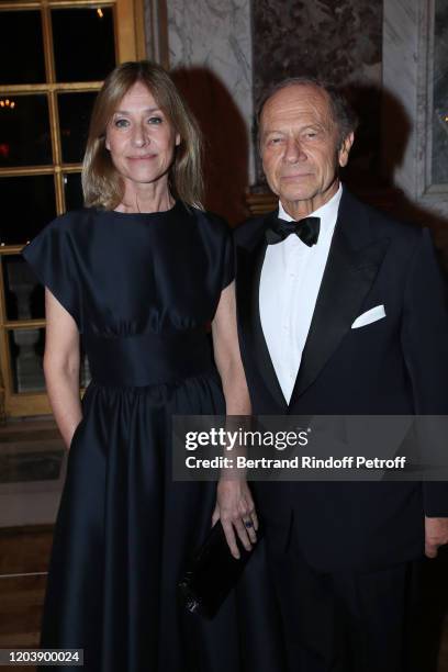Jean-Claude Meyer and his wife Nathalie Bloch-Laine attend the 20th Gala Evening of the "Paris Charter Against Cancer" for the benefit of the...