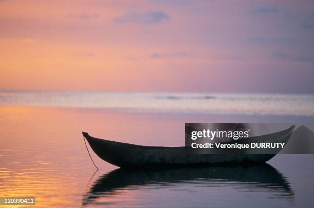 Boat in Sainte Marie island, Madagascar.