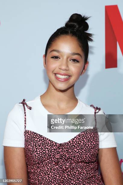 Ruth Righi attends the premiere of Netflix's "To All The Boys: P.S. I Still Love You" at the Egyptian Theatre on February 03, 2020 in Hollywood,...