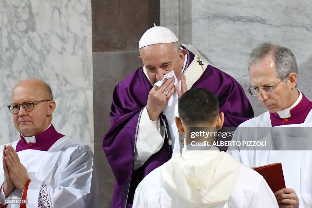ITALY-VATICAN-POPE-ASH-WEDNESDAY