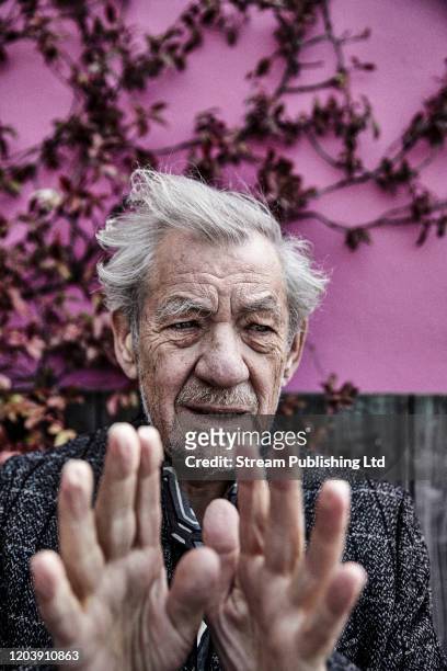 Actor Ian McKellen is photographed for Attitude magazine on April 6, 2018 in London, England.