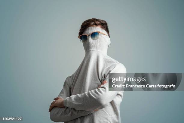 self consciousness - covering nose stock pictures, royalty-free photos & images