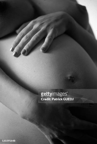 Pregnant woman - The 8th month.