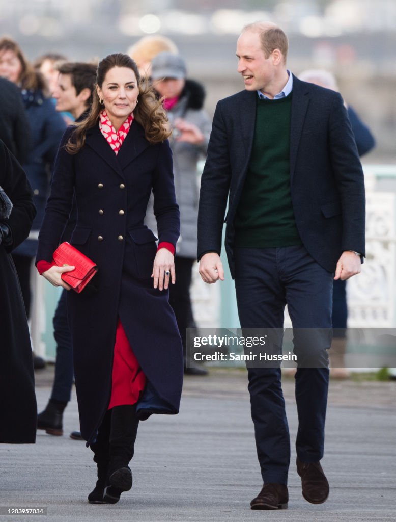 The Duke And Duchess Of Cambridge Visit South Wales