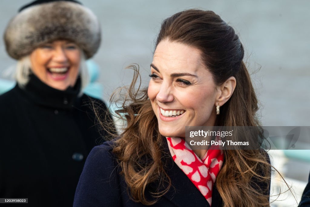 The Duke And Duchess Of Cambridge Visit South Wales