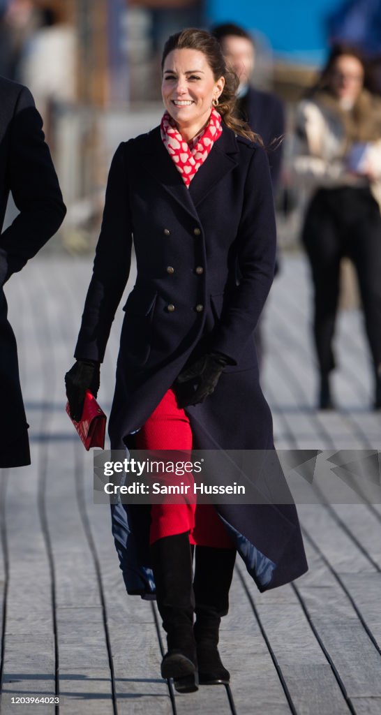 The Duke And Duchess Of Cambridge Visit South Wales