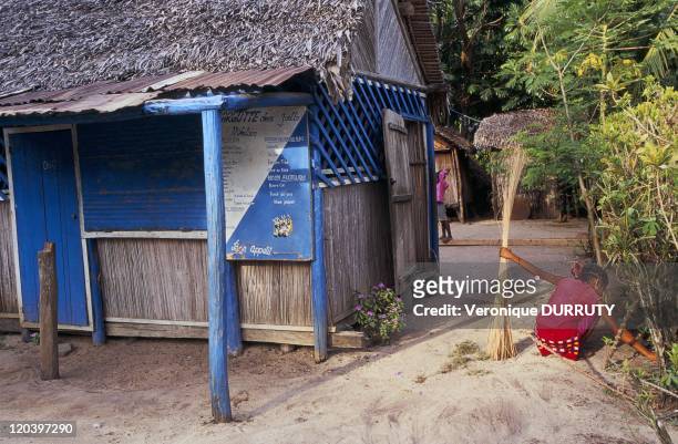 Vohilave village in Sainte Marie Island, Madagascar.