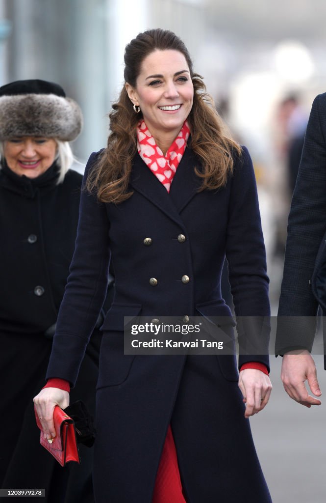The Duke And Duchess Of Cambridge Visit South Wales