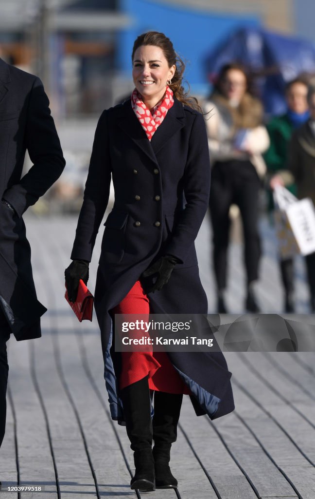 The Duke And Duchess Of Cambridge Visit South Wales