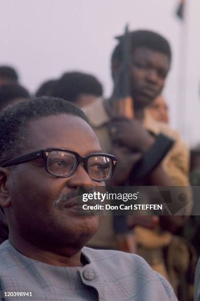 Agostinho Neto in Angola - Agotinho NETO leads the MPLA and became the first President of the Republic of Angola in 1975. He died in 1979.