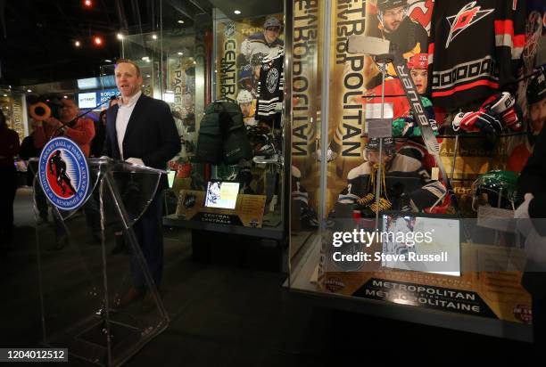 Hockey Hall of Fame added to their collection the stick used last week by David Ayres, the Zamboni driver and the Operations Manager at Mattamy...