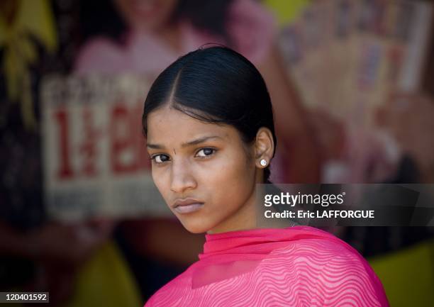 Cute Girl In South India. News Photo - Getty Images