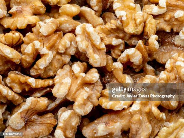 walnuts background - walnuts stockfoto's en -beelden