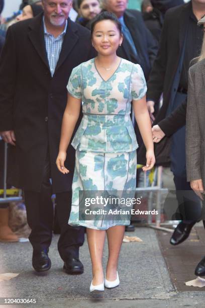 Ella Jay Basco at Good Morning America on February 4, 2020 in New York City.