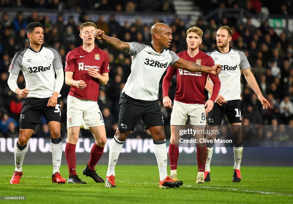 Derby County v Northampton Town - FA Cup Fourth Round: Replay