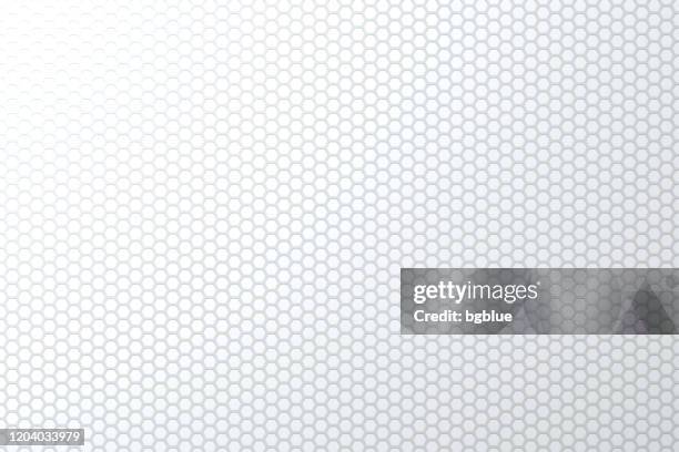 stockillustraties, clipart, cartoons en iconen met abstracte heldere witte achtergrond - geometrische textuur - metallic