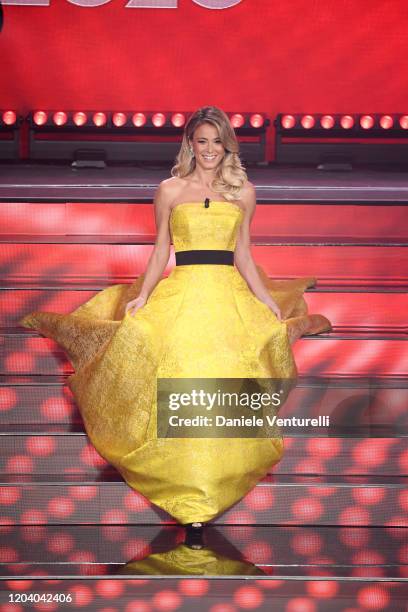 Diletta Leotta attends the 70° Festival di Sanremo at Teatro Ariston on February 04, 2020 in Sanremo, Italy.