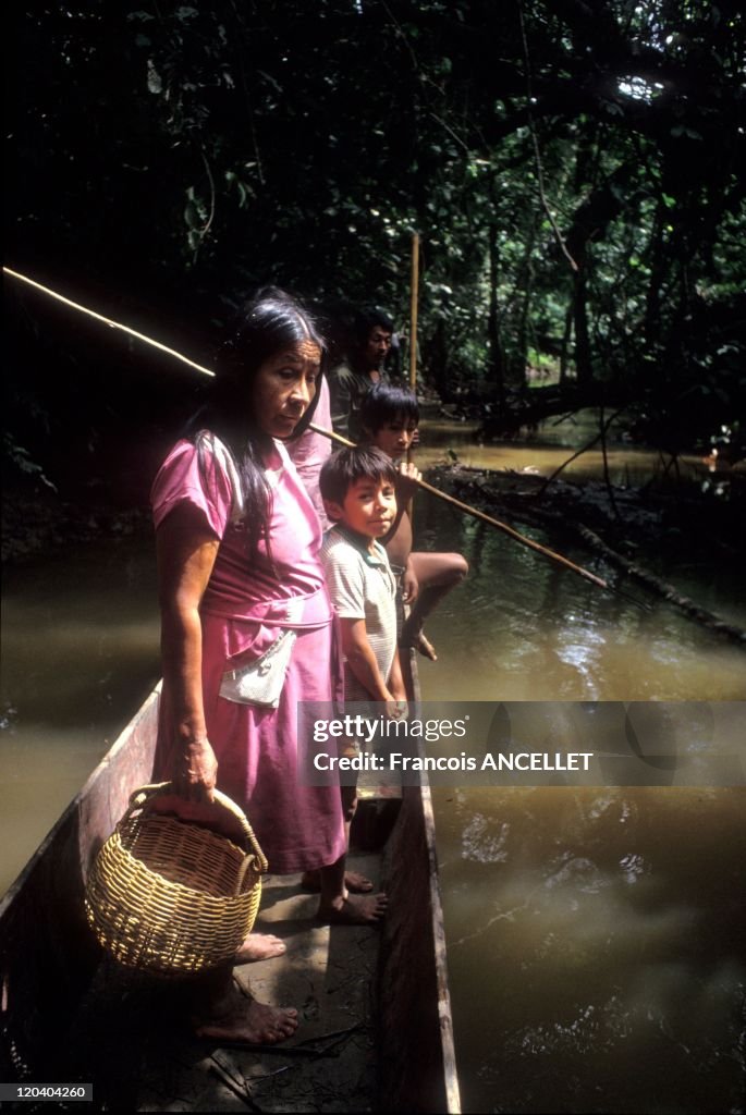 The World Of Jivaro Indians In Ecuador In 1992 -