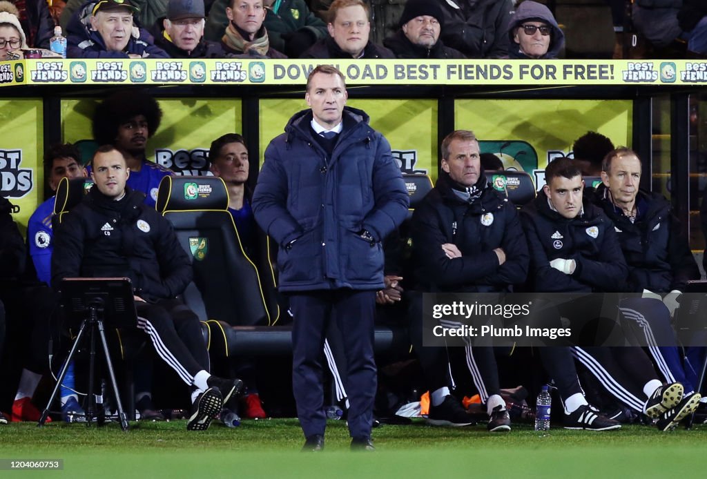 Norwich City v Leicester City - Premier League