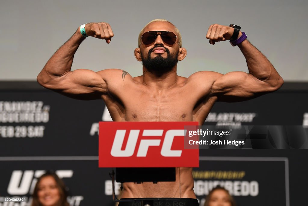 UFC Fight Night: Weigh-In