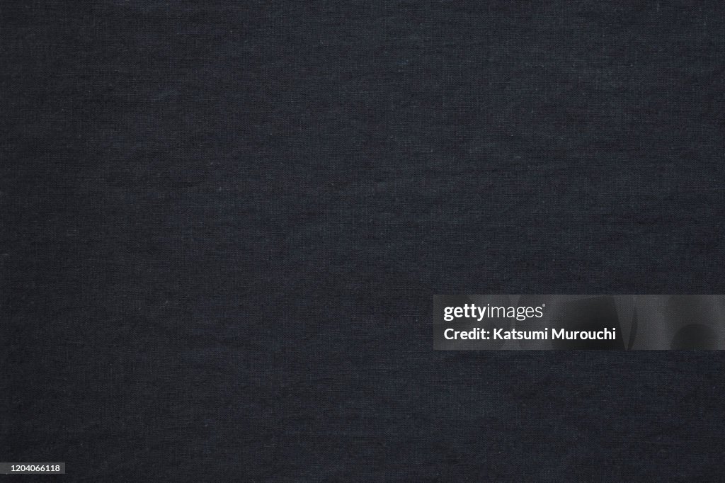 Black cloth texture background