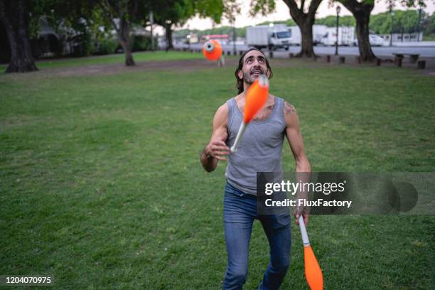 Jugging Rostck Juggling Sticks Photos and Premium High Res Pictures - Getty Images